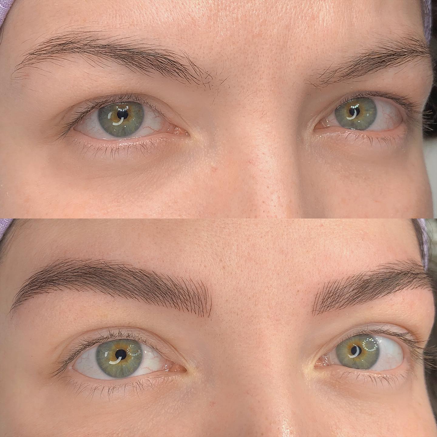 nanopigmentação de sobrancelhas em pele clara